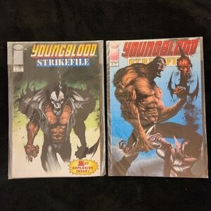 Youngblood Strikefile #1,2 - 1993 Image Comics